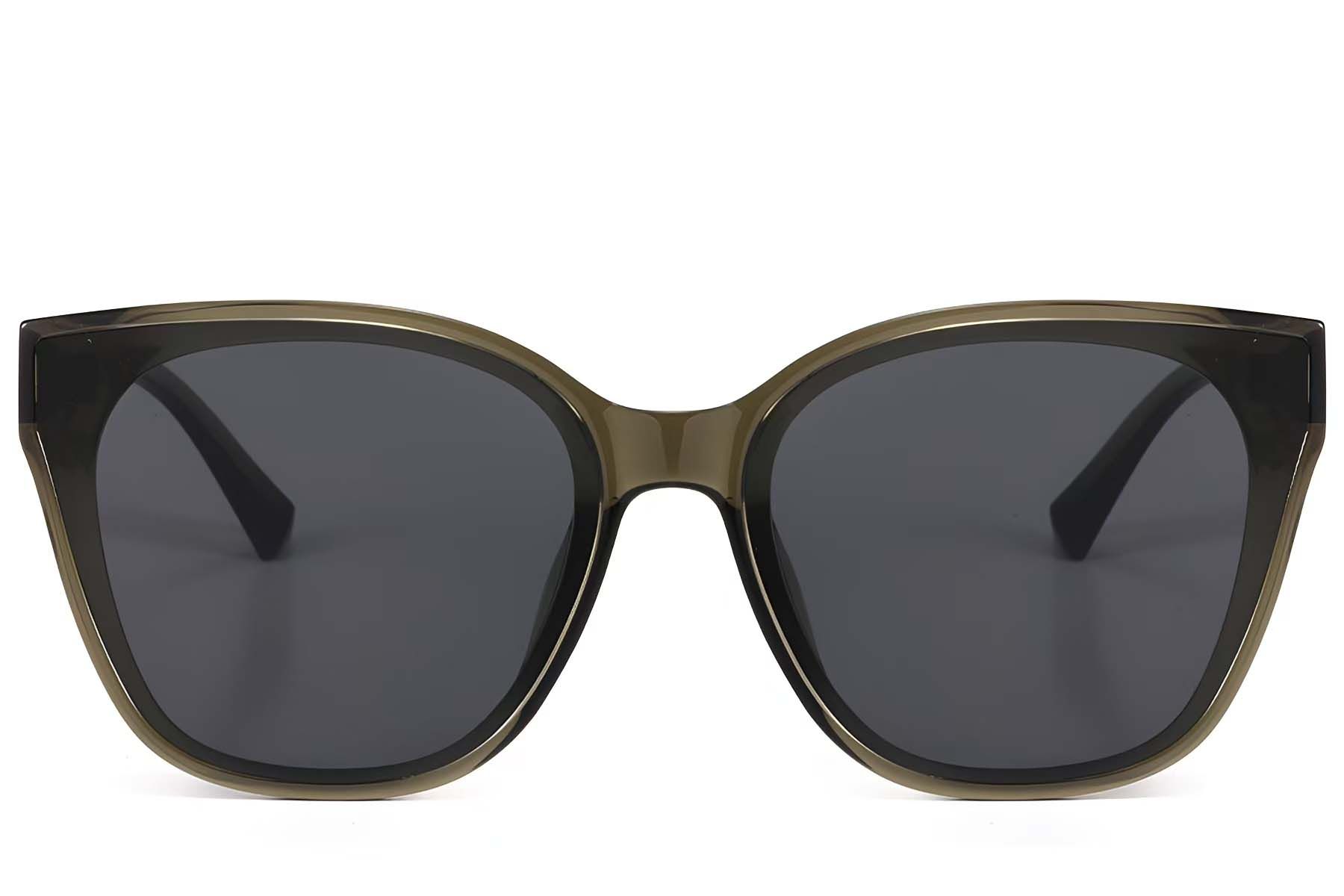 Occhiali da sole TR90 verde farfalla #BS423-0448