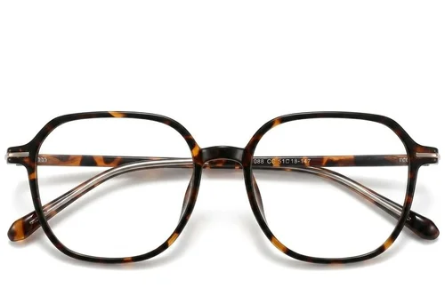 Lunettes ovales écaille TR90 #BS423-0511