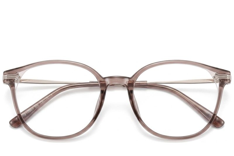 Oval Brown TR90 Glasses #BS423-0541