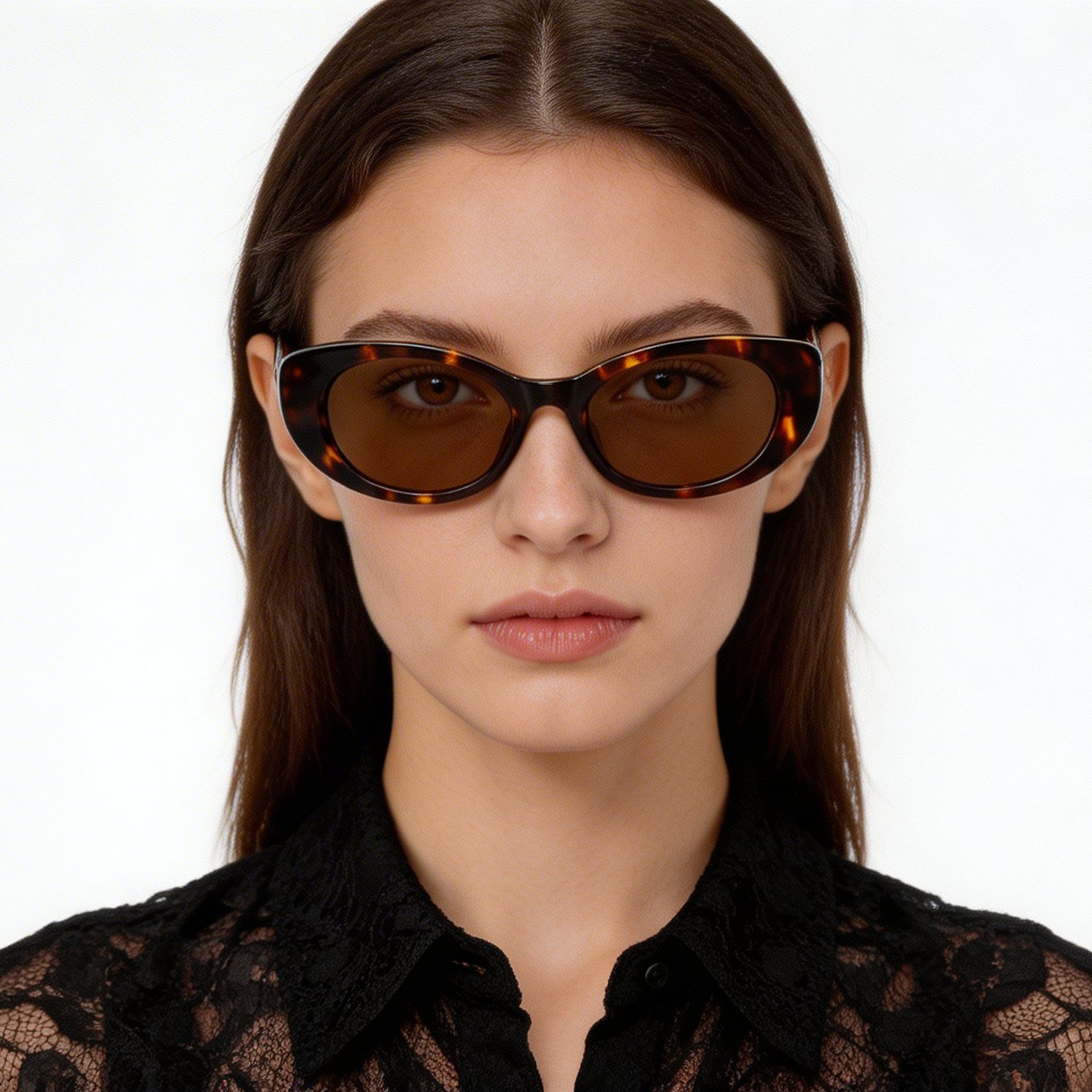 Butterfly Tortoiseshell Acetate Sunglasses #BS522-0251
