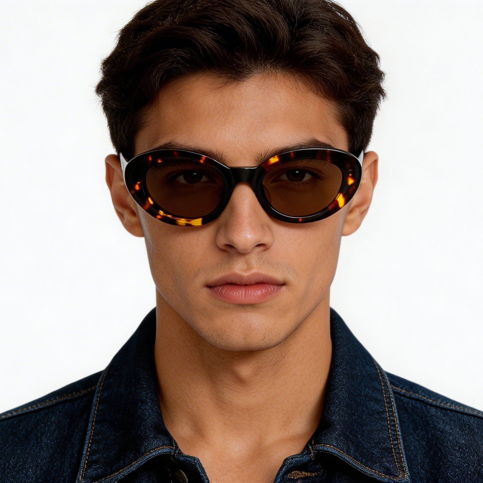 Butterfly Tortoiseshell Acetate Sunglasses #BS522-0278