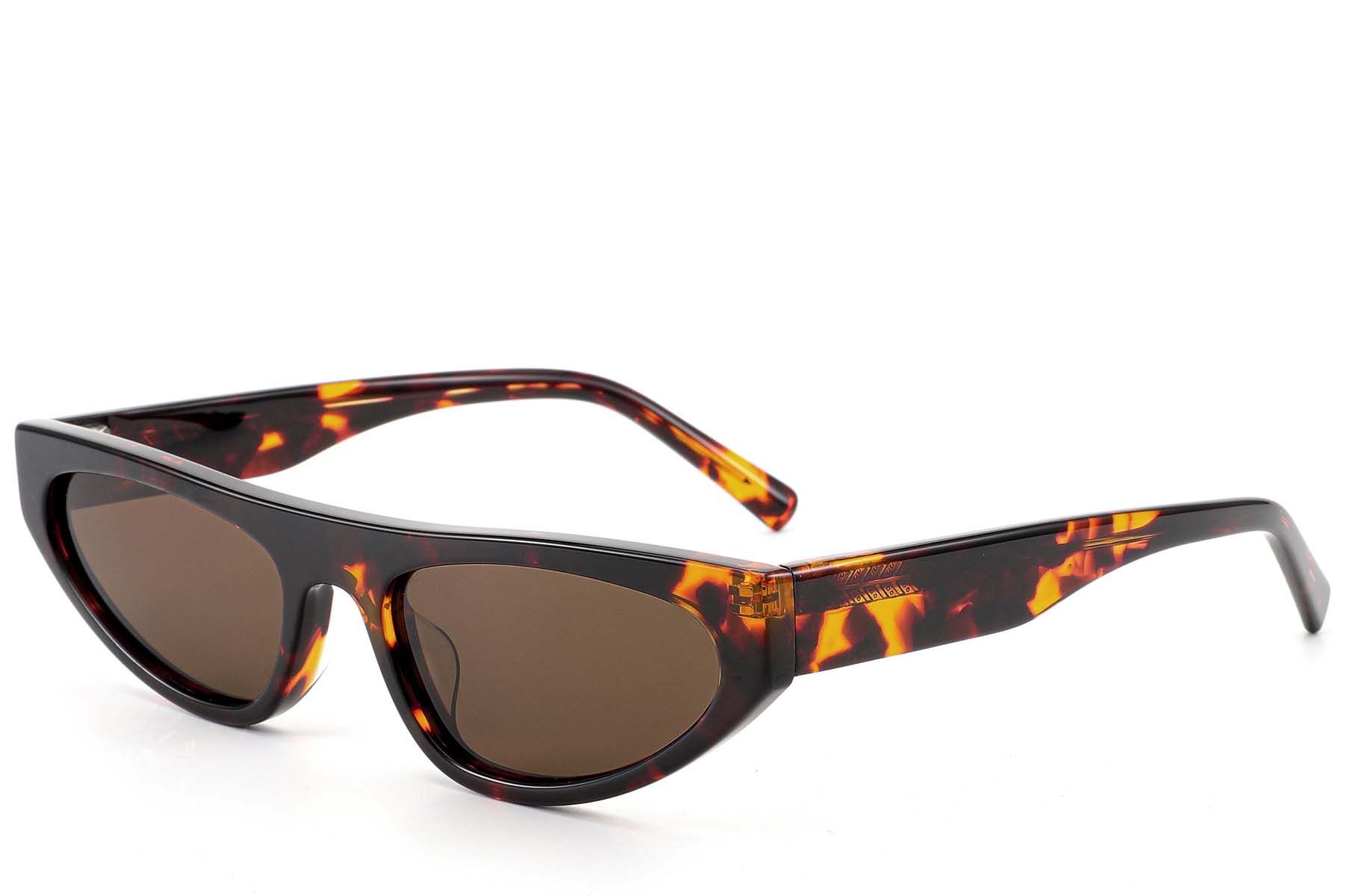 Butterfly Tortoiseshell Acetate Sunglasses #BS522-0282