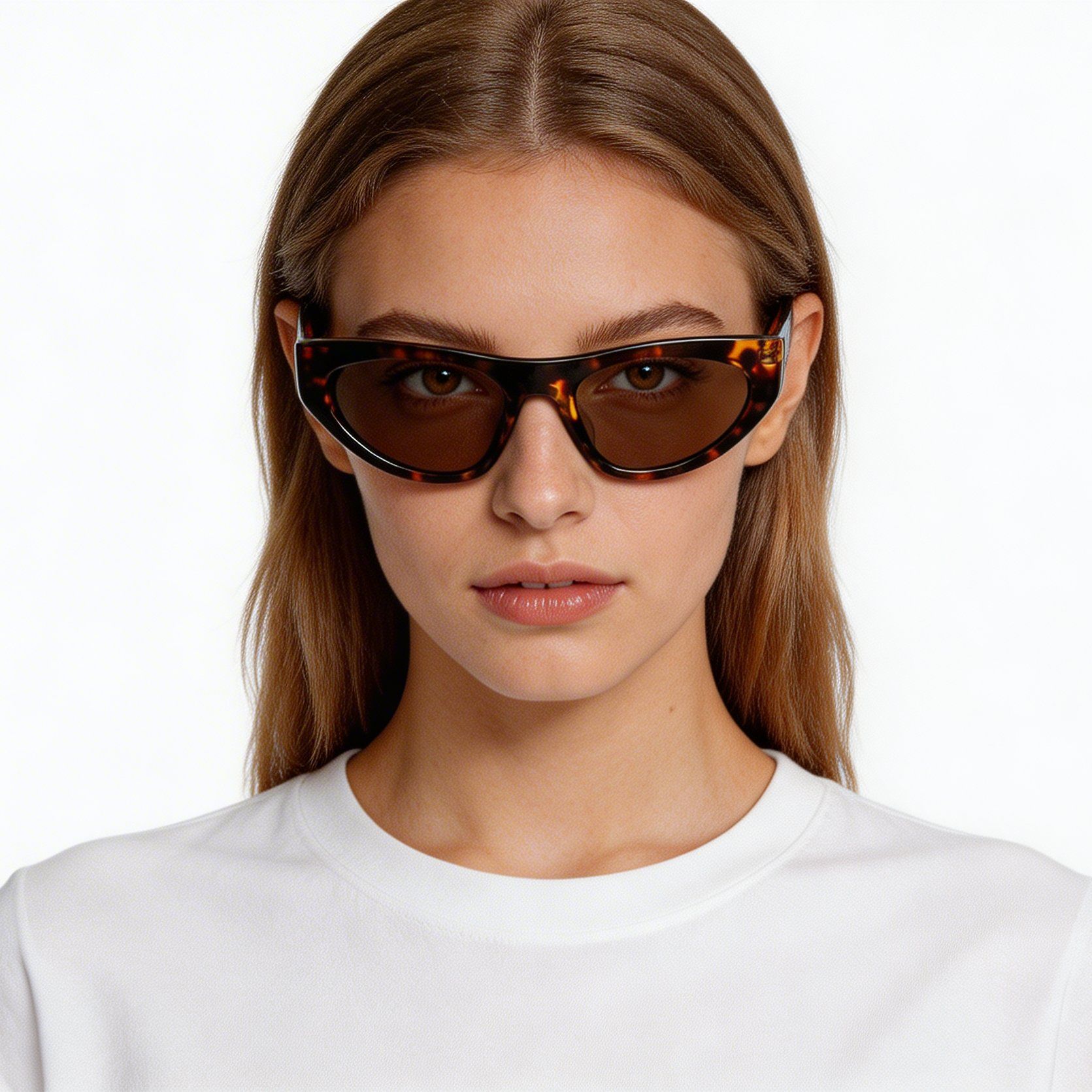 Butterfly Tortoiseshell Acetate Sunglasses #BS522-0282