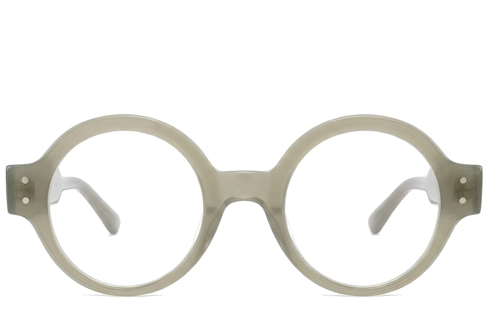 Bicchieri rotondi in acetato grigio #BS522-0292