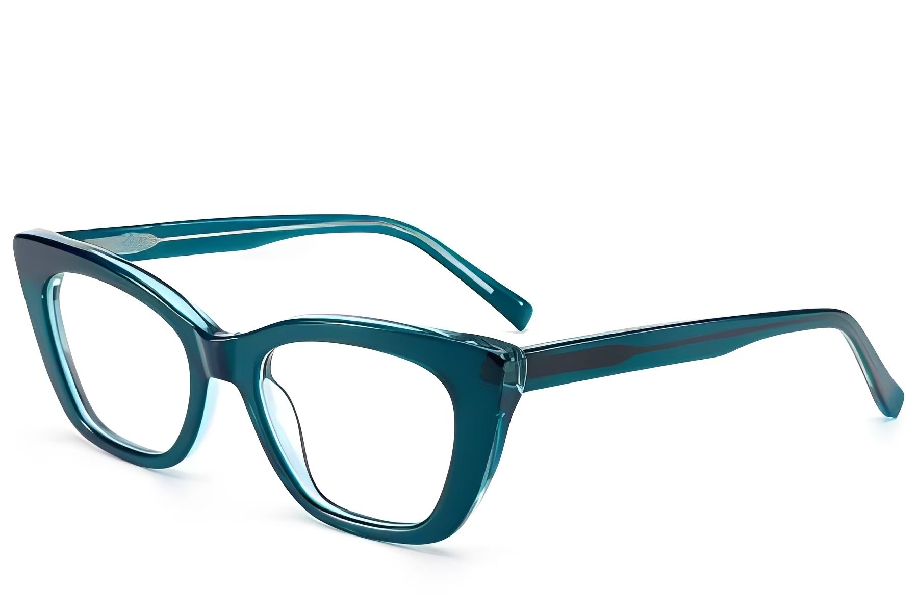 Butterfly Green Acetate Glasses #BS522-0307