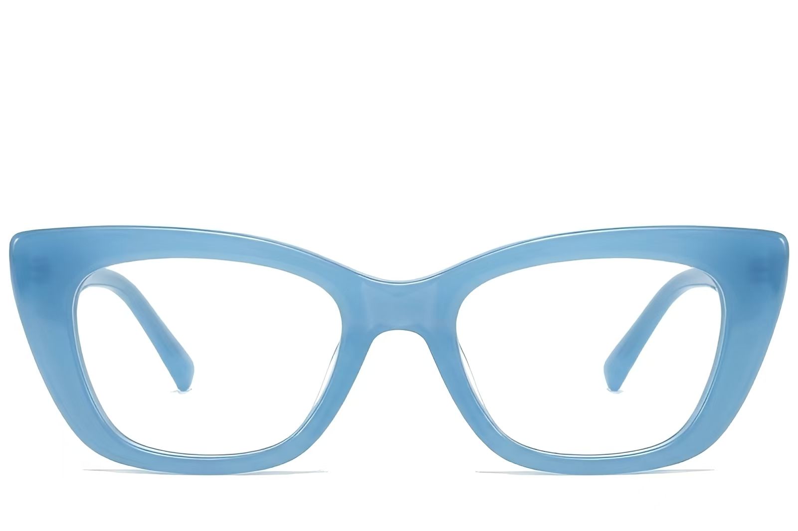 Occhiali in acetato blu farfalla #BS522-0309