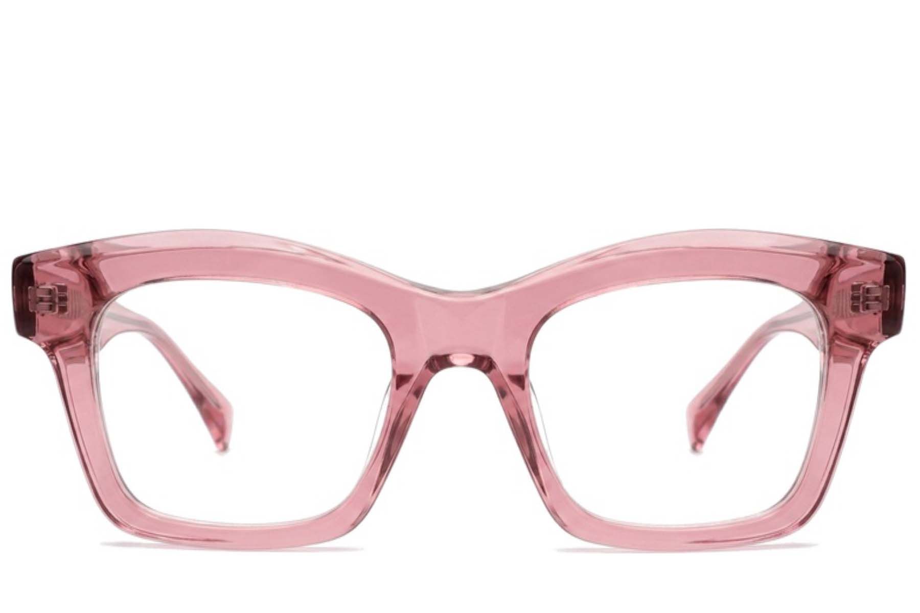 Butterfly Pink Acetate Glasses #BS522-0311
