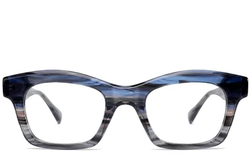 Lunettes en acétate gris papillon #BS522-0312