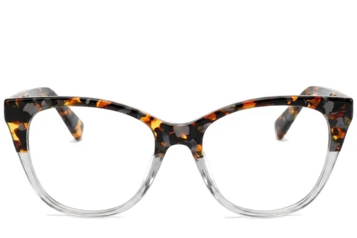 Lunettes en acétate écaille de tortue papillon #BS522-0320