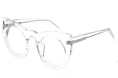 Verres en acétate transparent papillon #BS522-0337