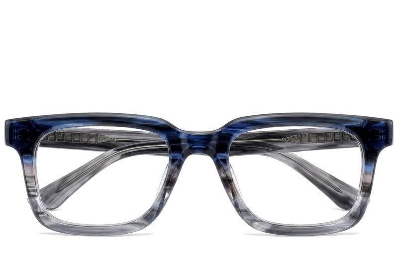 Bicchieri rettangolari in acetato grigio #BS522-0364