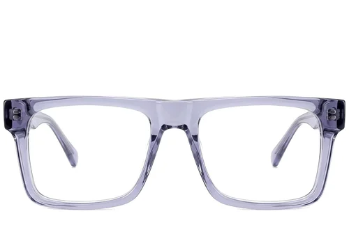 Lunettes aviateur en acétate gris #BS522-0378