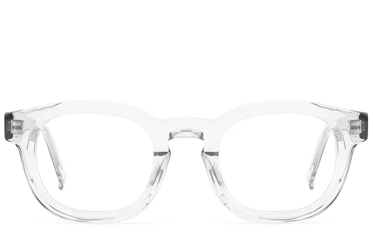 Bicchieri rettangolari in acetato trasparente #BS522-0384