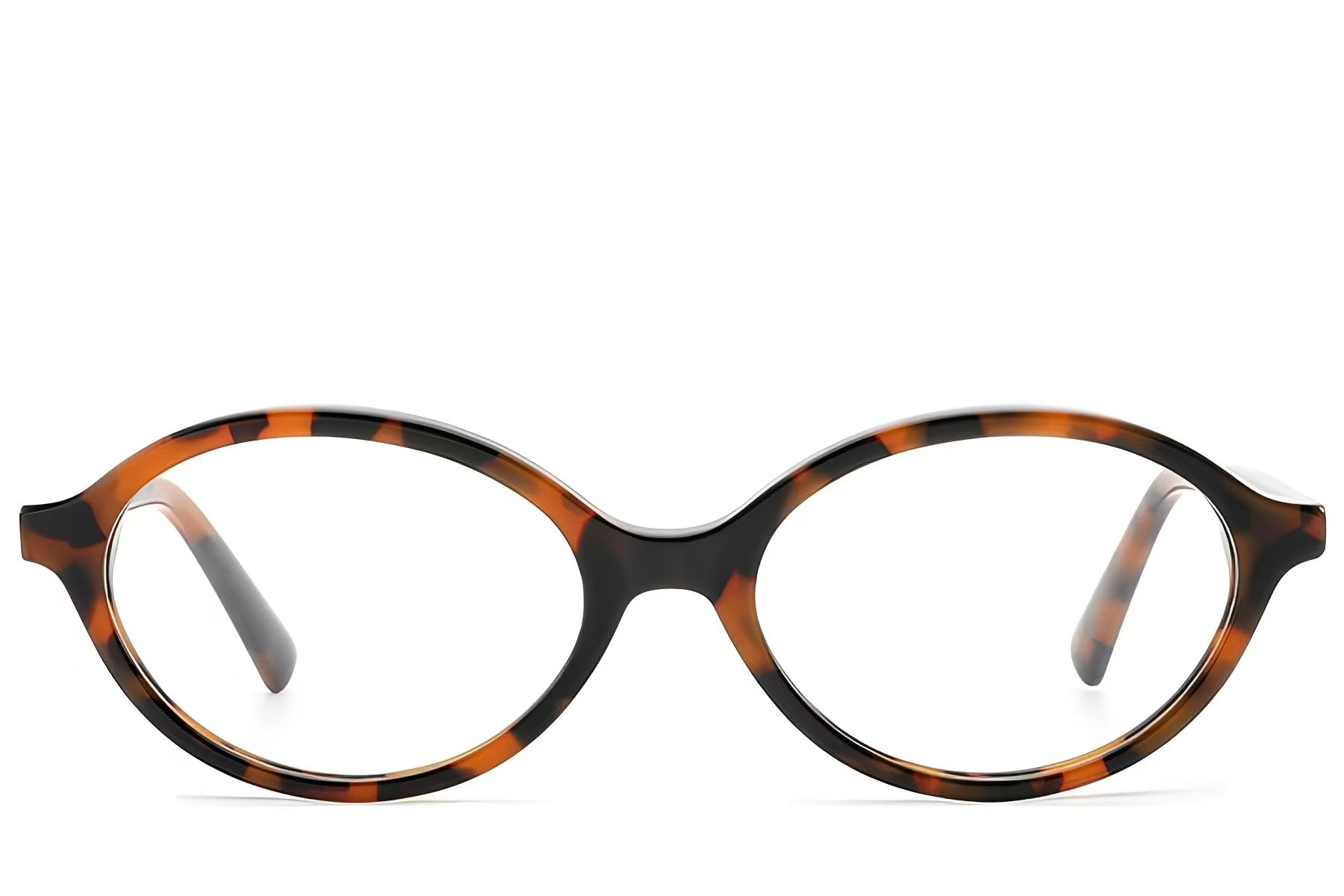 Ovale Acetatbrille in Schildpattoptik #BS522-0424