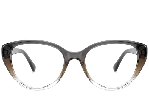 Lunettes papillon en acétate brun #BS522-0428
