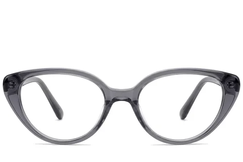 Lunettes en acétate gris papillon #BS522-0431
