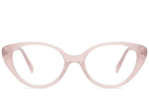 Lunettes en acétate rose papillon #BS522-0432