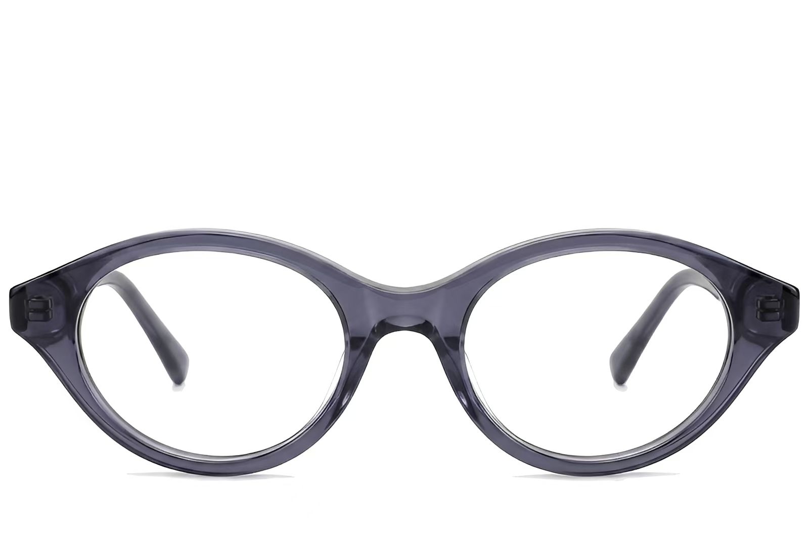 Bicchieri ovali in acetato blu #BS522-0437