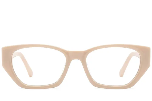 Verres en acétate crème Butterfly #BS522-0442