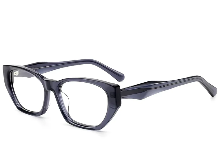 Occhiali in acetato blu farfalla #BS522-0443