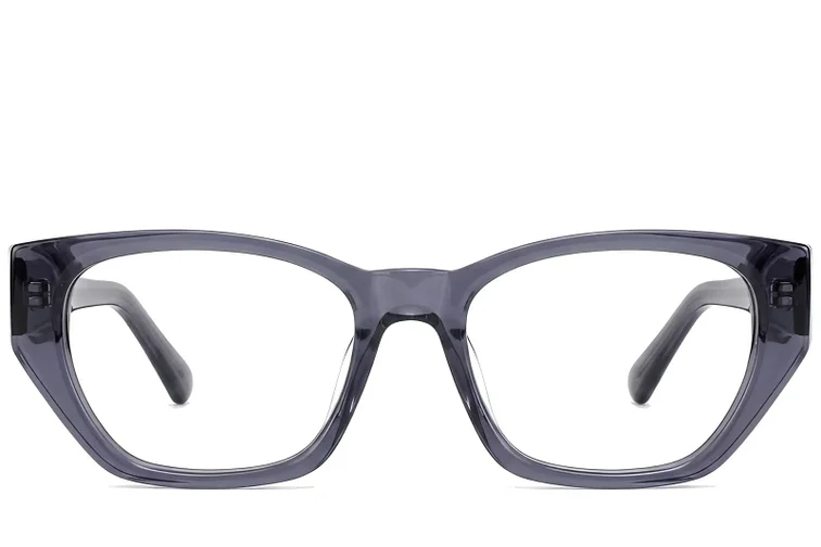Occhiali in acetato blu farfalla #BS522-0443