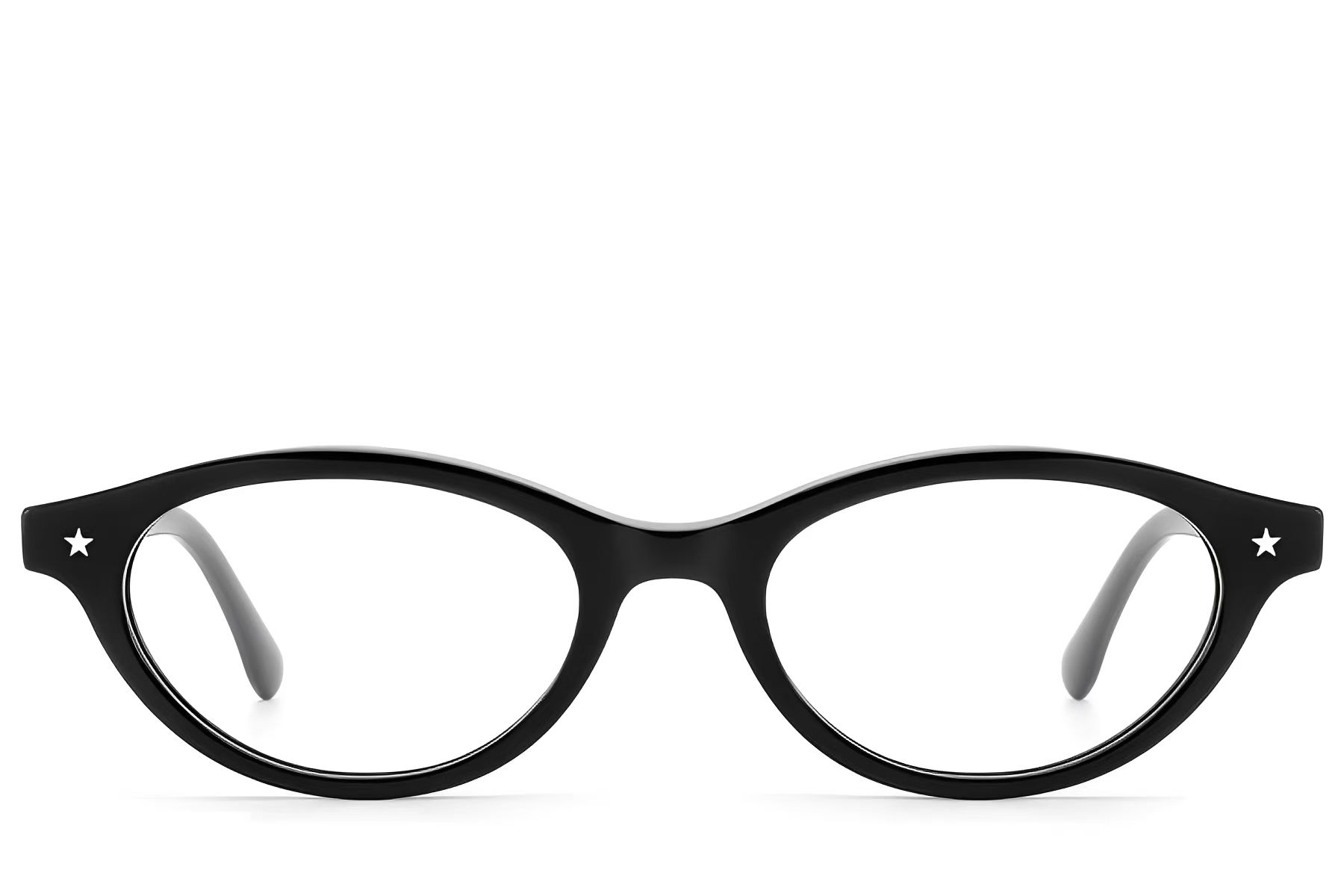Butterfly Black Acetate Glasses #BS522-0444