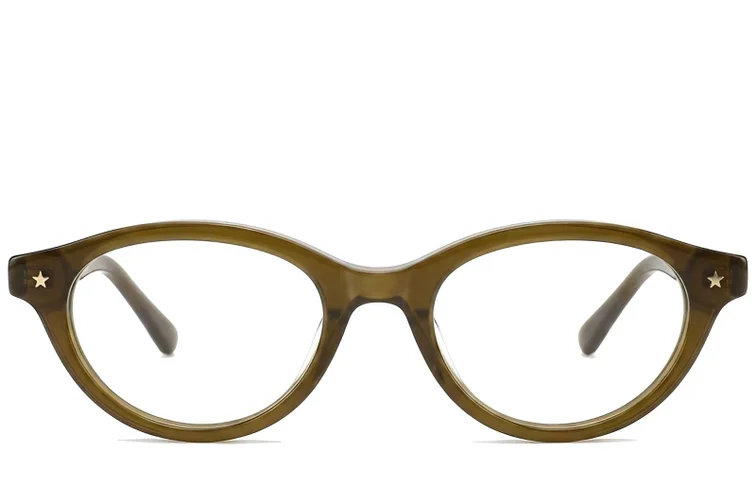 Schmetterlingsgrüne Acetatgläser #BS522-0447