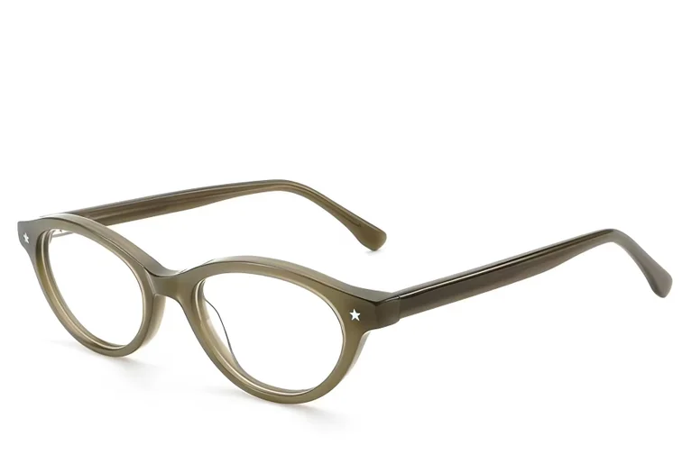 Butterfly Green Acetate Glasses #BS522-0448
