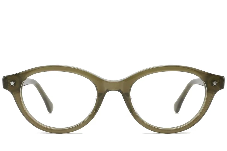 Schmetterlingsgrüne Acetatgläser #BS522-0448