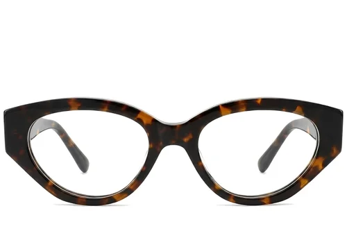 Lunettes en acétate écaille de tortue papillon #BS522-0450