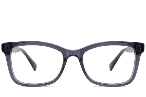 Lunettes en acétate bleu papillon #BS522-0460