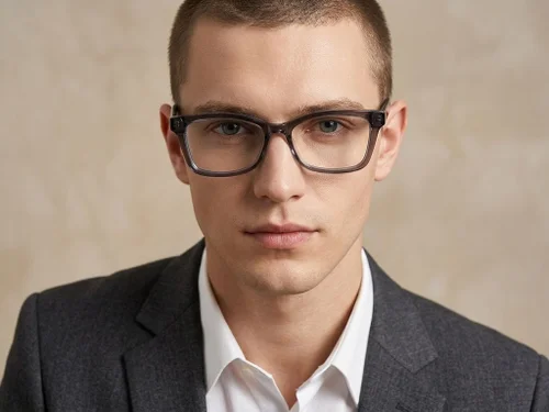 Lunettes en acétate gris papillon #BS522-0462