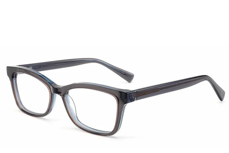 Occhiali in acetato grigio farfalla #BS522-0462