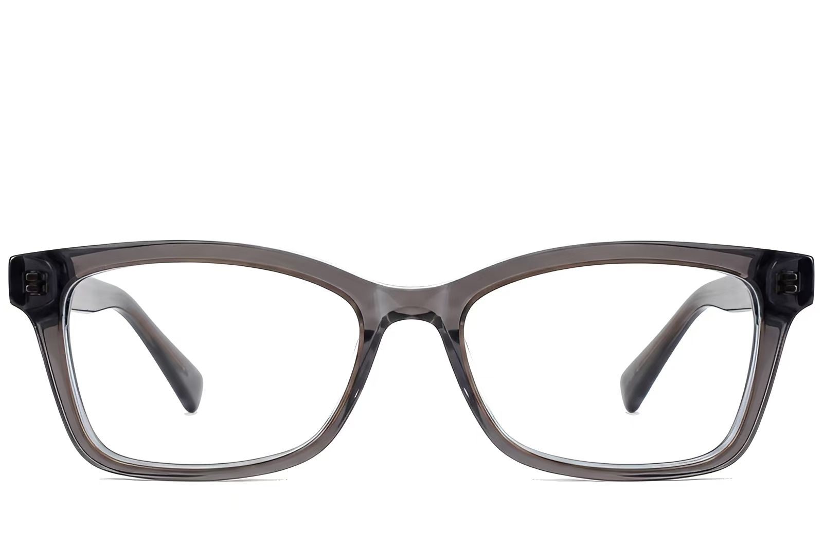 Occhiali in acetato grigio farfalla #BS522-0462