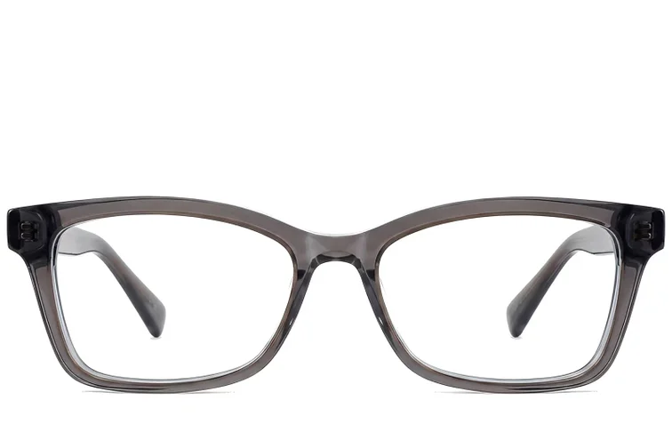 Occhiali in acetato grigio farfalla #BS522-0462