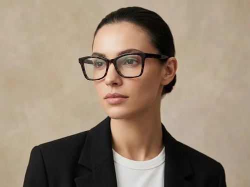 Lunettes en acétate écaille de tortue papillon #BS522-0463
