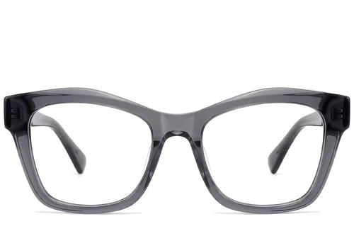 Lunettes en acétate gris papillon #BS522-0466
