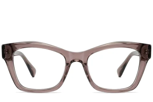 Lunettes en acétate rose papillon #BS522-0467