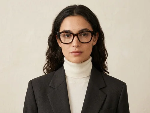 Lunettes en acétate écaille de tortue papillon #BS522-0469