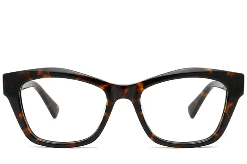 Lunettes en acétate écaille de tortue papillon #BS522-0469