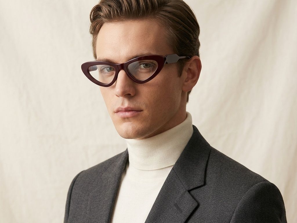 Butterfly Brown Acetate Glasses #BS522-0476