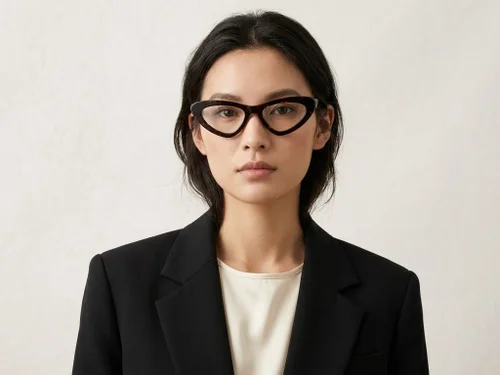 Lunettes en acétate écaille de tortue papillon #BS522-0478