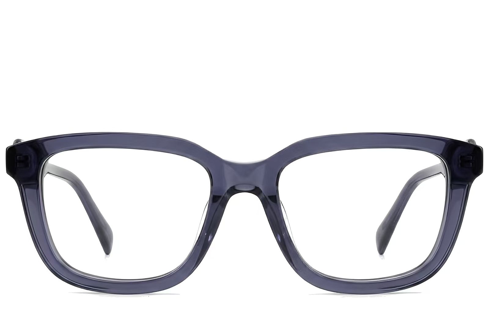 Bicchieri rettangolari in acetato blu #BS522-0491