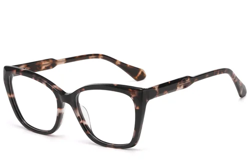 Lunettes en acétate écaille de tortue papillon #BS522-0535