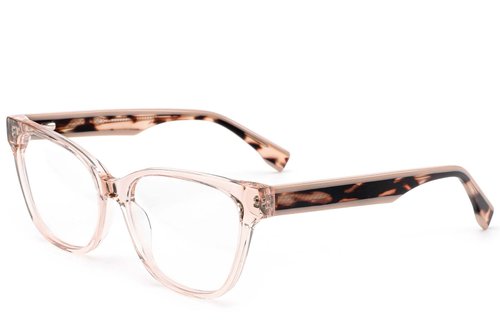 Butterfly Pink Acetate Glasses #BS522-0563