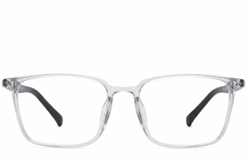 Lunettes rectangulaires grises TR90 #BS0620-0342