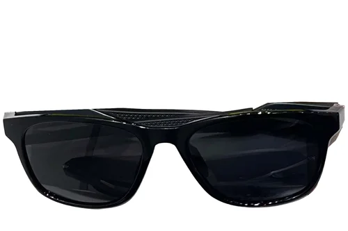 Lunettes de soleil rectangulaires noires TR90 #BS8240-0338