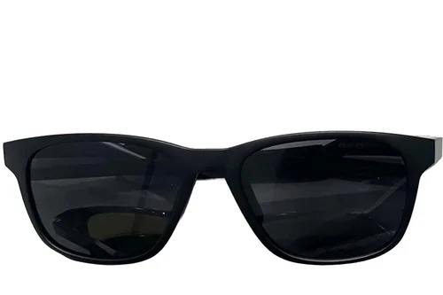 Lunettes de soleil rectangulaires noires TR90 #BS8240-0340