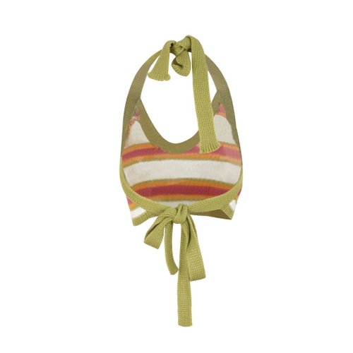 Ärmelloses Stricktop mit V-Ausschnitt, Sommer-Strandweste SSU-00020