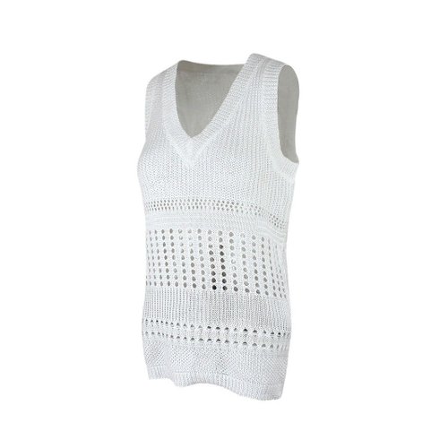Strickweste für Damen – Leichtes, ärmelloses Sommertop SSU-00030